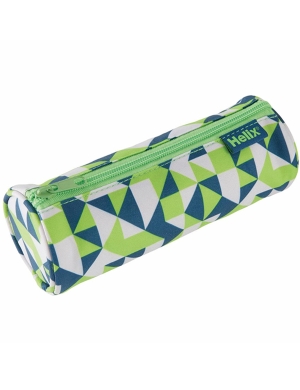 Oxford LE Geo Cylindrical Pencil Case - Green